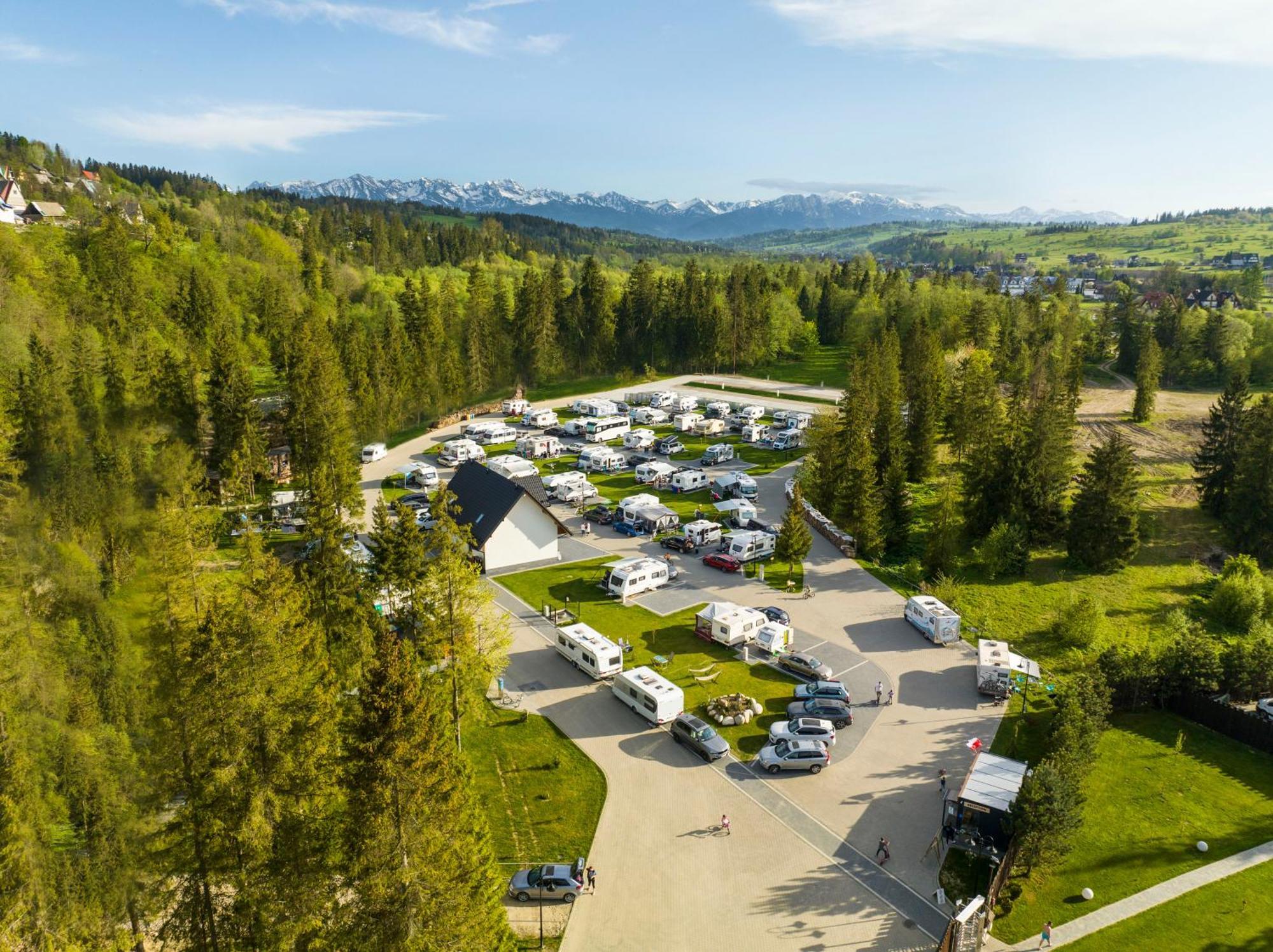 Camp Goracy Potok - Parcele Kamperowe Hotell Szaflary Exteriör bild